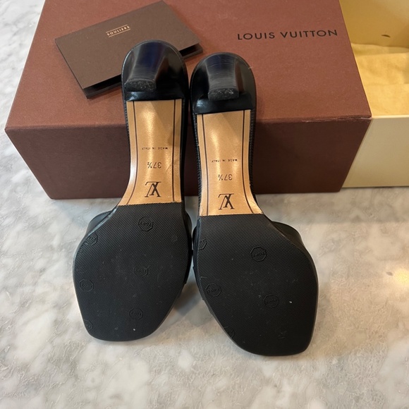 Louis Vuitton EPI Leather Sandal Size 37.5 - Picture 6 of 8